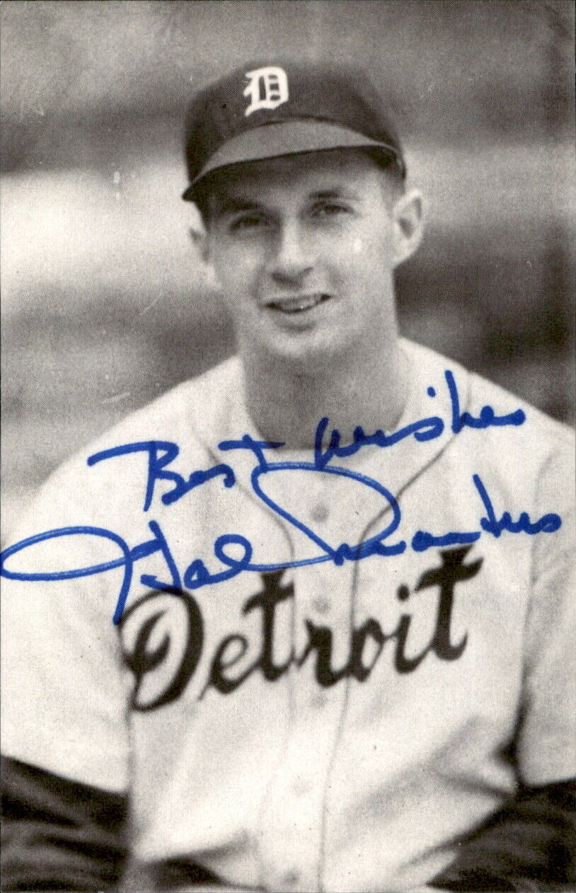 Hal Manders Tigers d. 2010 Signed/Autographed 3x5 Photo 178592