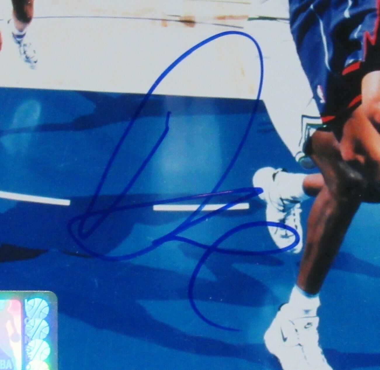 Damon Stoudamire Toronto Raptors Signed/Autographed 8x10 Photo Framed JSA 161514