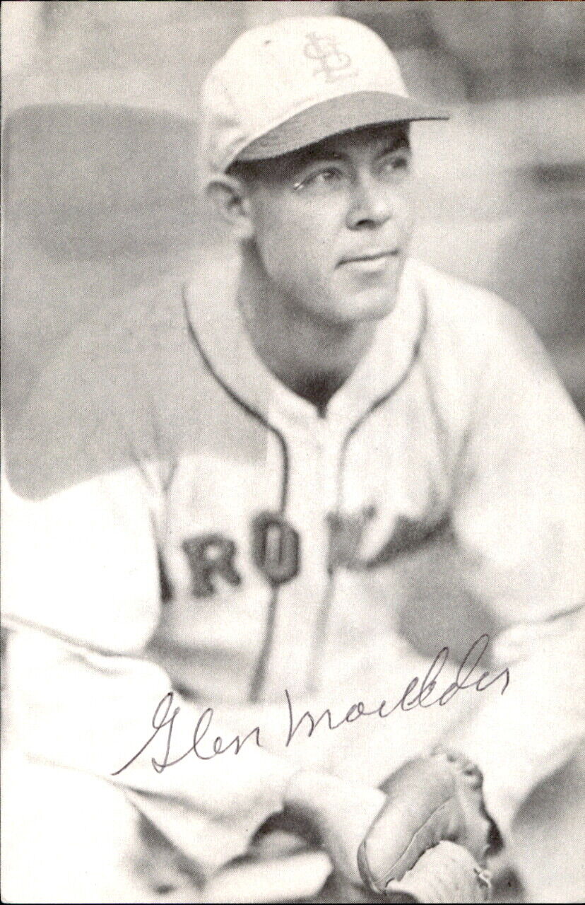 Glen Moulder Browns d. 1994 Signed/Autographed 3x5 Photo 178661