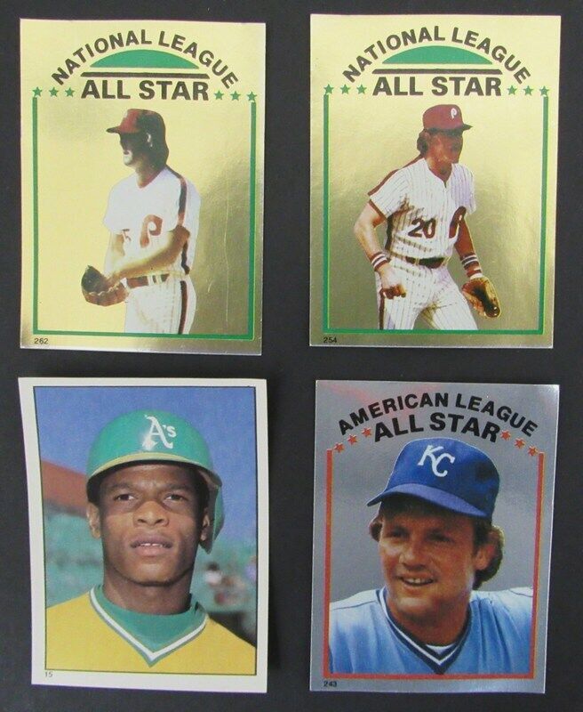 1981 TOPPS Baseball Sticker Complete Set (262), Ryan, Garvey, Brett 181452
