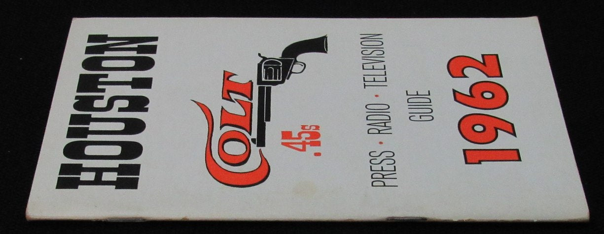1962 Houston Colt .45s Media/Press Guide 1st Season 188794