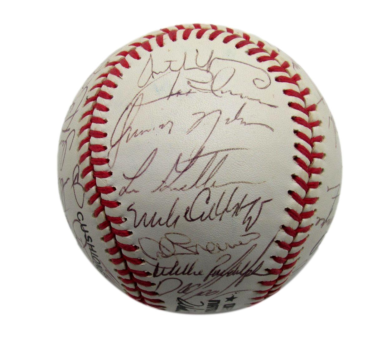 1992 Mets Team Signed by 31 Players ONL Baseball Torborg Gooden Cone 187271