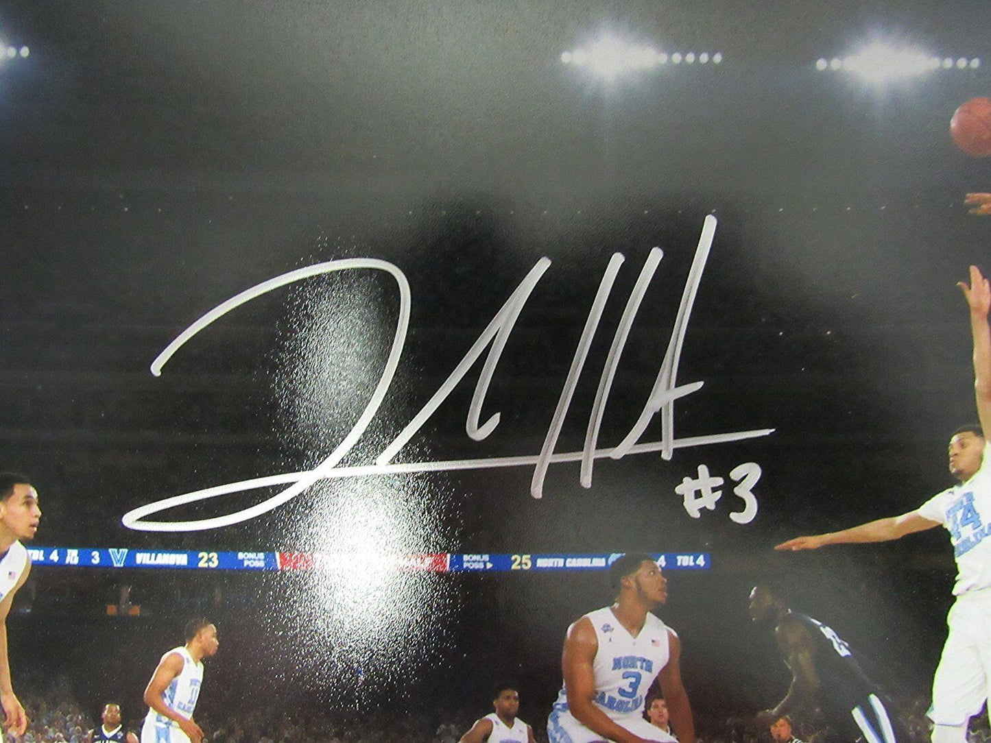 Josh Hart Villanova 2016 National Champs Signed 8x10 Photo JSA 134600