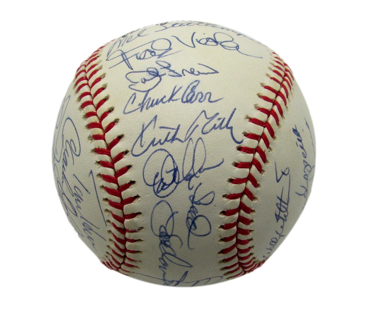 1991 Mets Team Autographed by 31 Harrelson Cone Gooden Viola ONL Baseball 182806