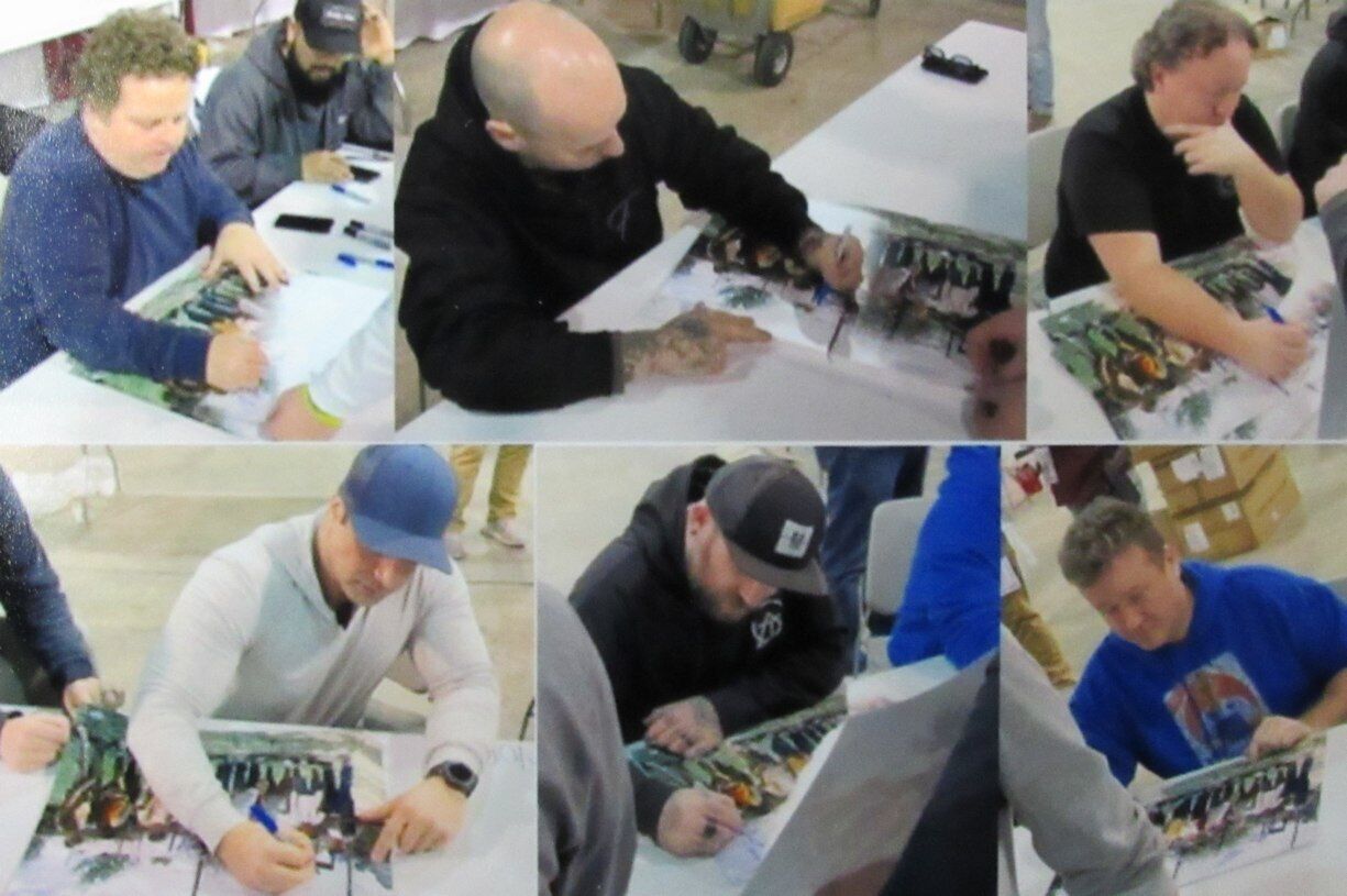 The Sandlot Autographed by 8 Cast Members 16x20 Photo Framed PSA