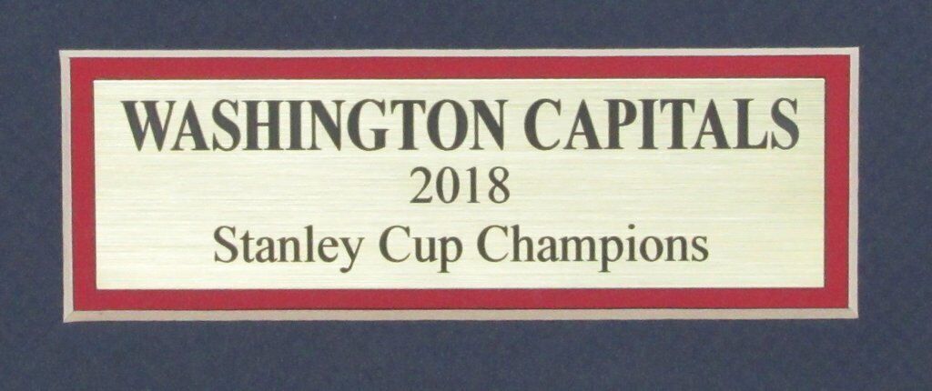 Alexander Ovechkin Capitals 2018 Stanley Cup Champs Dual Puck Shadowbox 138669