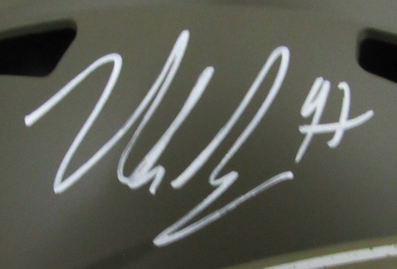 Nick Bosa Signed Full Size Salute To Service Replica 49ers Helmet Beckett 178267