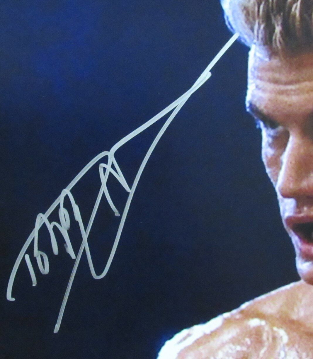 Dolph Lundgren Autographed 11x14 Photo "Rocky" Ivan Drago PSA/DNA 180019