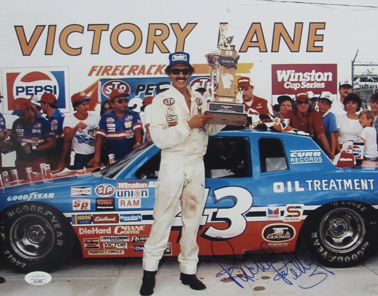 Richard Petty NASCAR Signed/Autographed 11x14 Photo JSA 153216