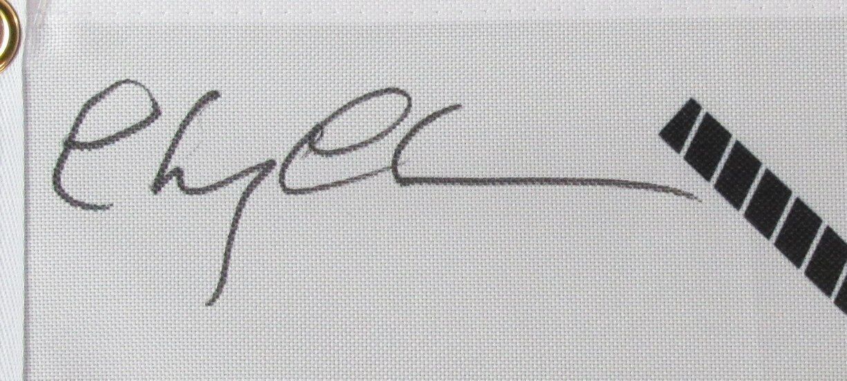 Chevy Chase Autographed Pin Flag "Caddyshack" Framed JSA 180964