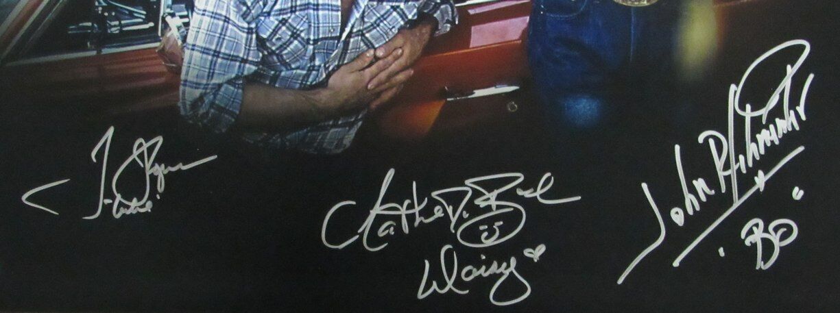 "Dukes of Hazzard" Signed/Inscribed by 3 BO DAISY LUKE 16x20 Photo JSA 167236