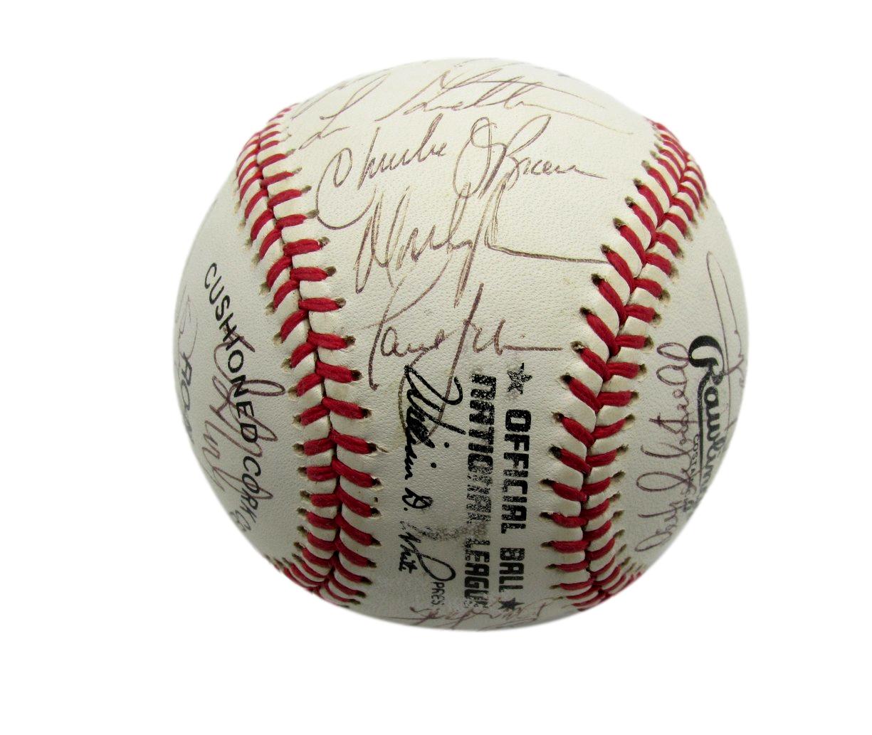 1993 Mets Team Autographed by 30 Torborg Murray Gooden ONL Baseball 182807