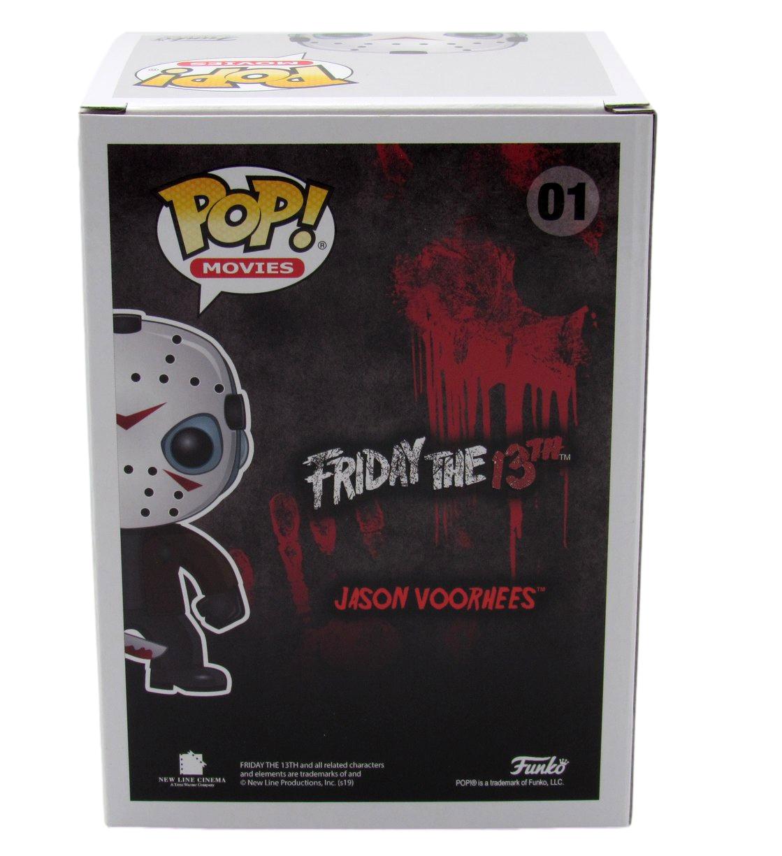 Ari Lehman Signed/Insc Funko Pop! #01 "Friday the 13th" Signed Blue JSA 190720