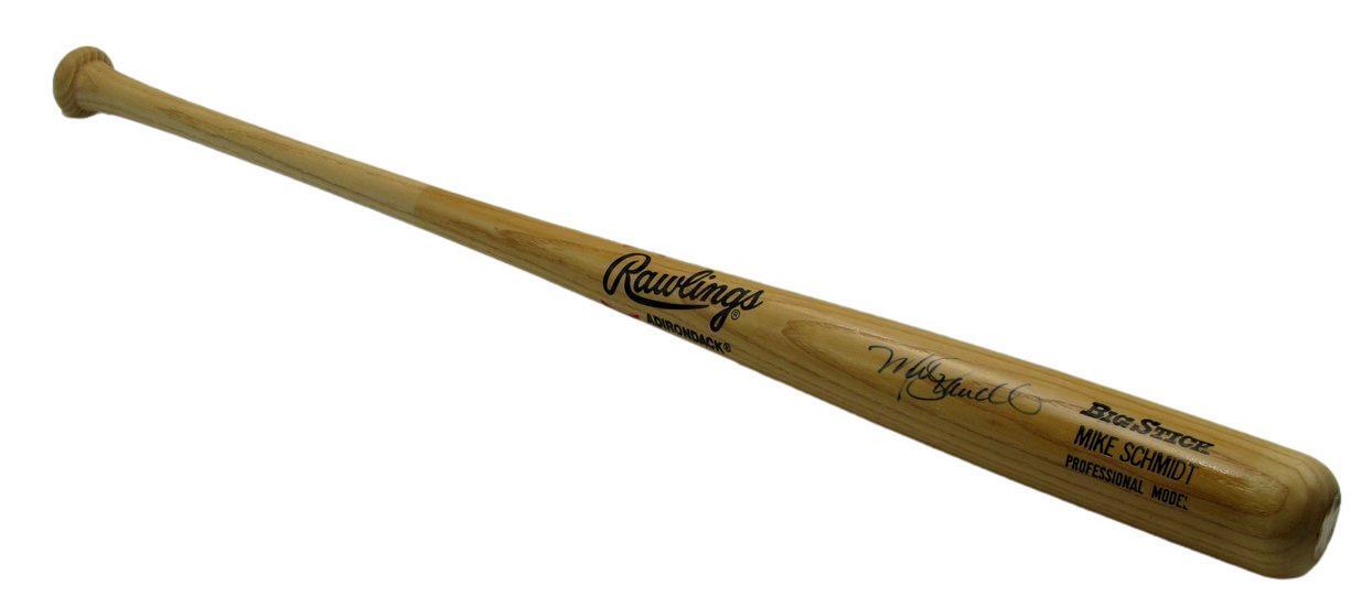 Mike Schmidt HOF Autographed Rawlings Big Stick Baseball Bat Phillies JSA 176529