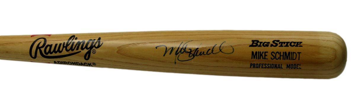 Mike Schmidt HOF Autographed Rawlings Big Stick Baseball Bat Phillies JSA 176529