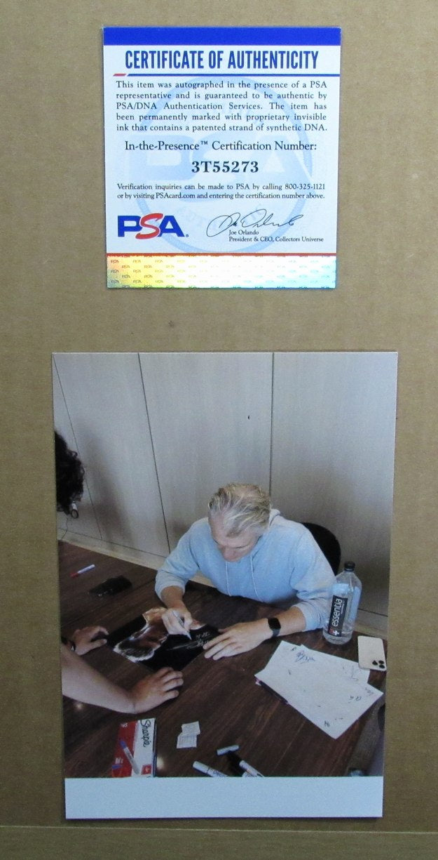 Dolph Lundgren Autographed 11x14 Photo Rocky IV Ivan Drago Framed PSA/DNA 181156