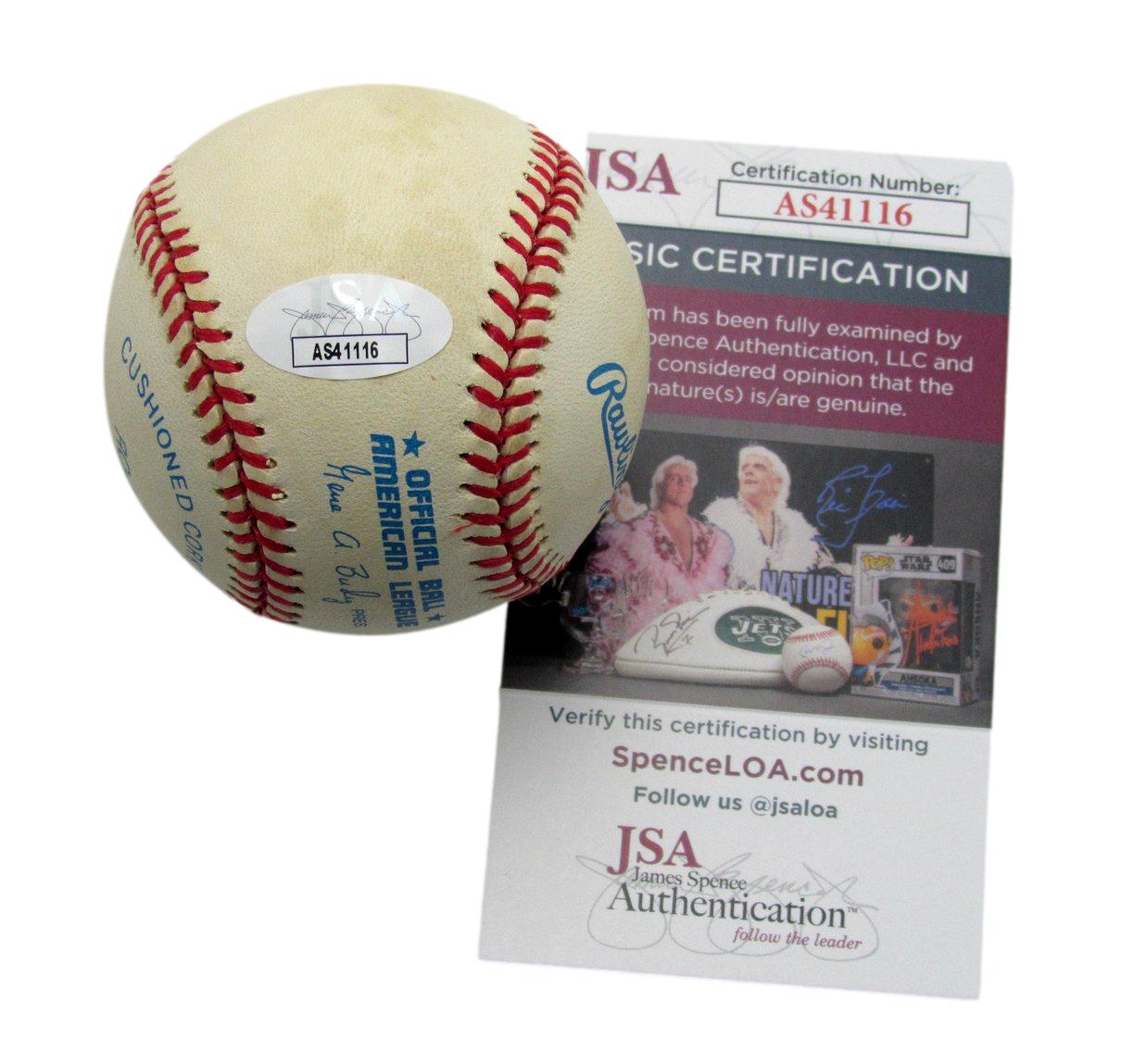 Earl Weaver- Full Name HOF Autographed OAL Baseball Baltimore Orioles JSA 187377