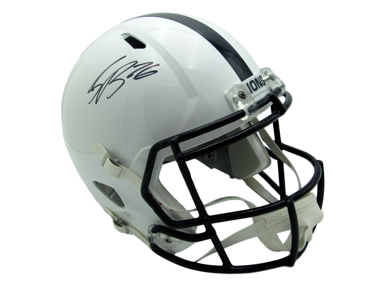 Saquon Barkley Penn State Signed Full Size Speed Replica Helmet JSA 131499