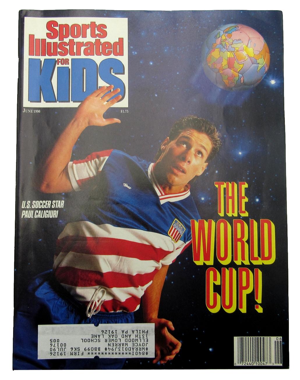June 1990 Sports Illustrated for Kids Ken Griffey Jr. Uncut Card Sheet 159390