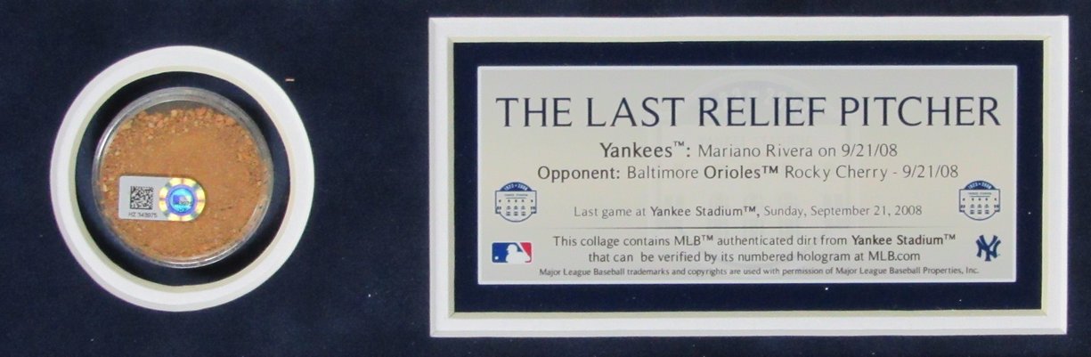 Mariano Rivera HOF Yankees Unsigned 10x6 Last Game Photo Framed Steiner 164011