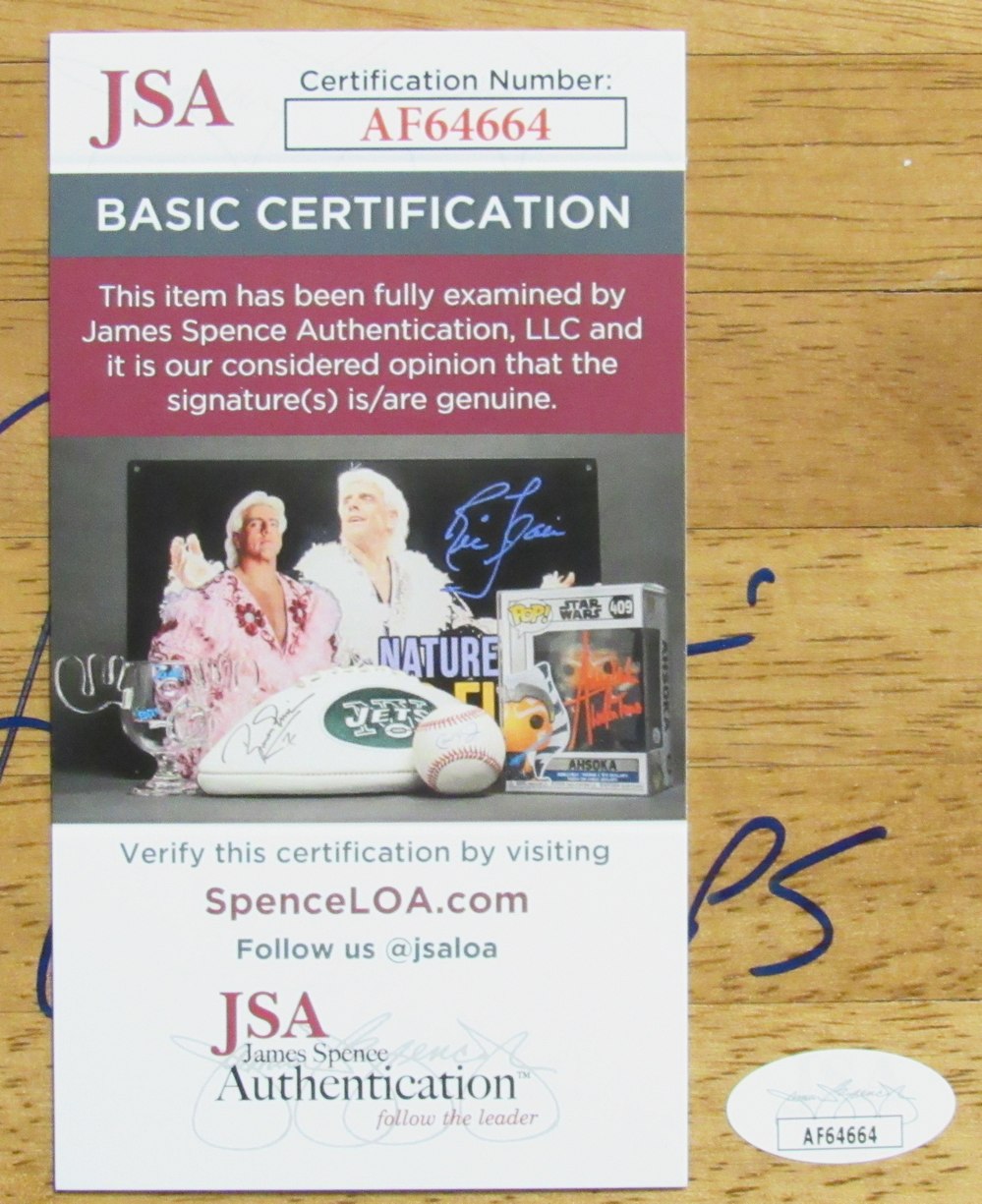 Jim Boeheim Autographed/Inscr 6x6 Floorboard Piece Syracuse Basketball JSA