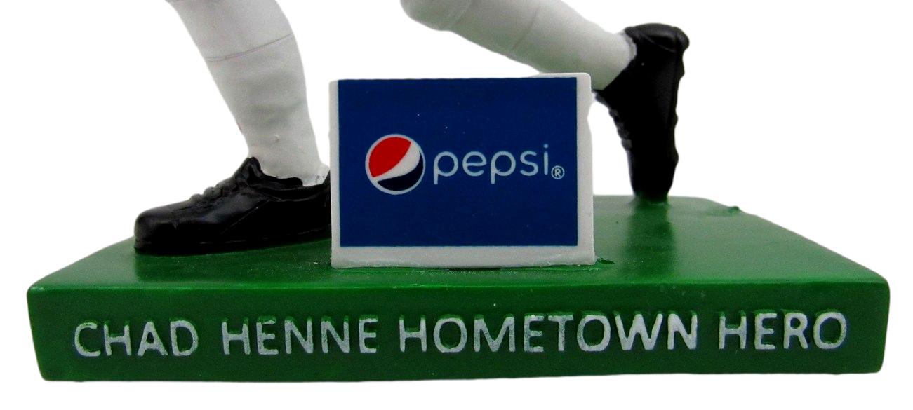 Chad Henne Signed/Auto Hometown Hero Wilson Bulldogs Bobblehead SGA 158884