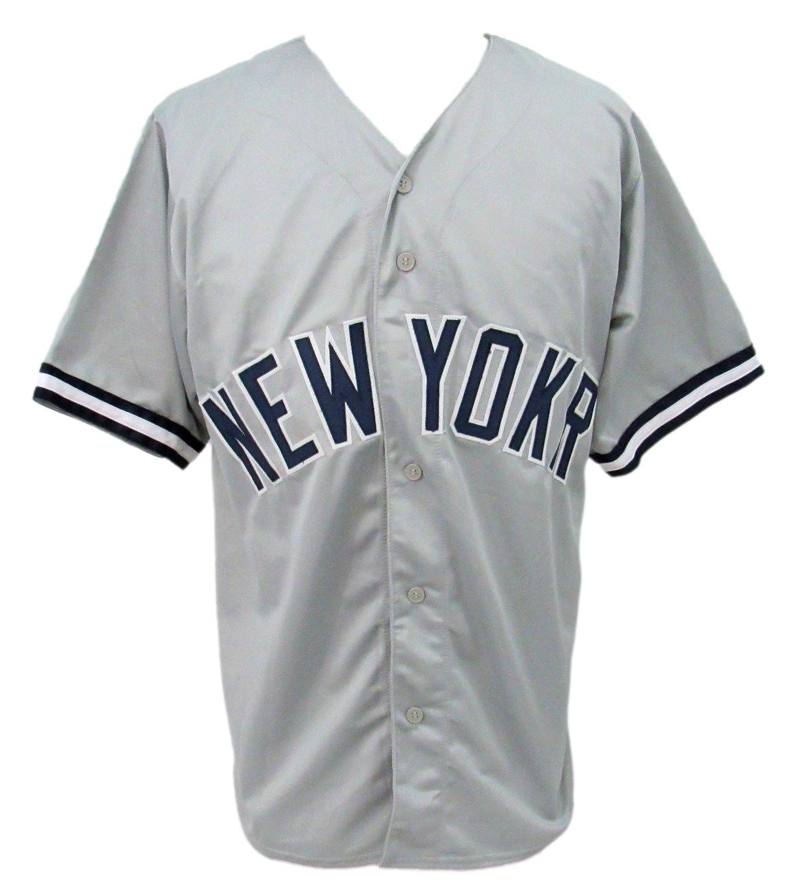 Jim Leyritz Signed/Auto New York Yankees Gray Custom Baseball Jersey JSA 161331