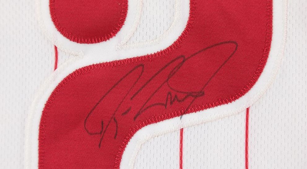 Jayson Werth Signed Game Used 2008 Jersey Philadelphia Phillies PSA/DNA 179920