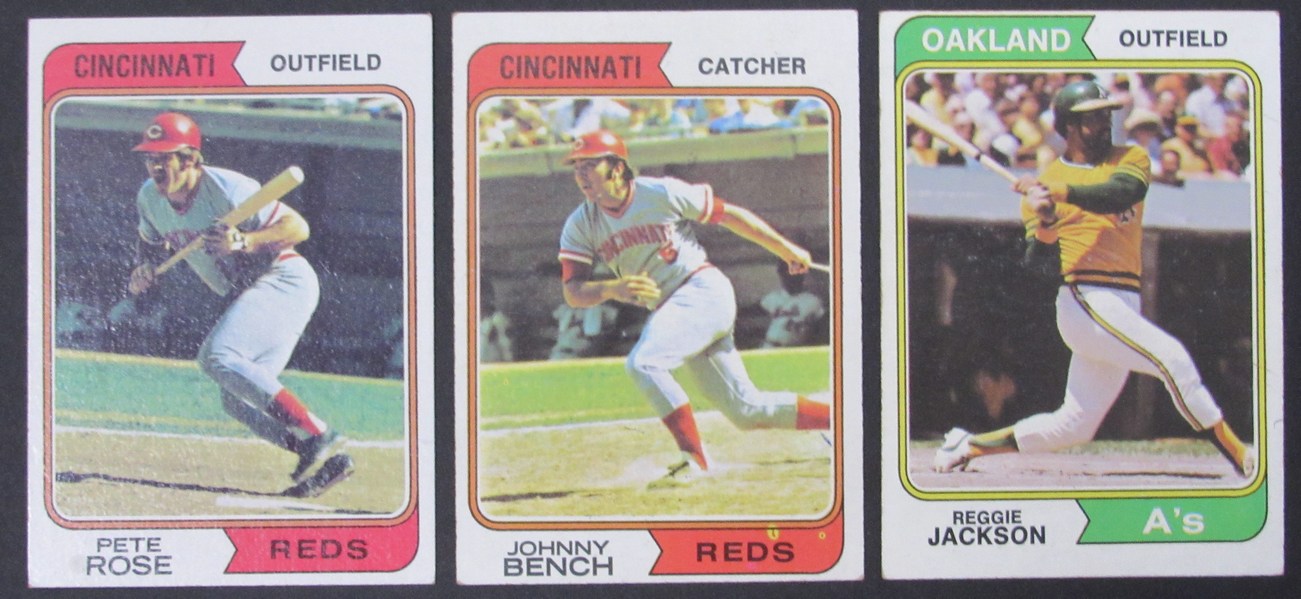 1974 Topps Baseball Complete Set 660 Cards Winfield/Parker/Griffey Sr. RC 180538