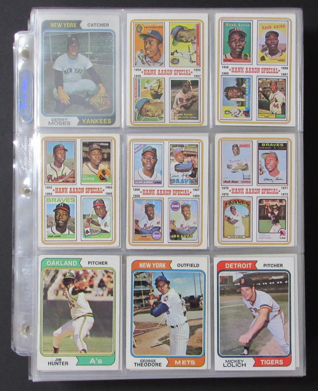 1974 Topps Baseball Complete Set 660 Cards Winfield/Parker/Griffey Sr. RC 180538