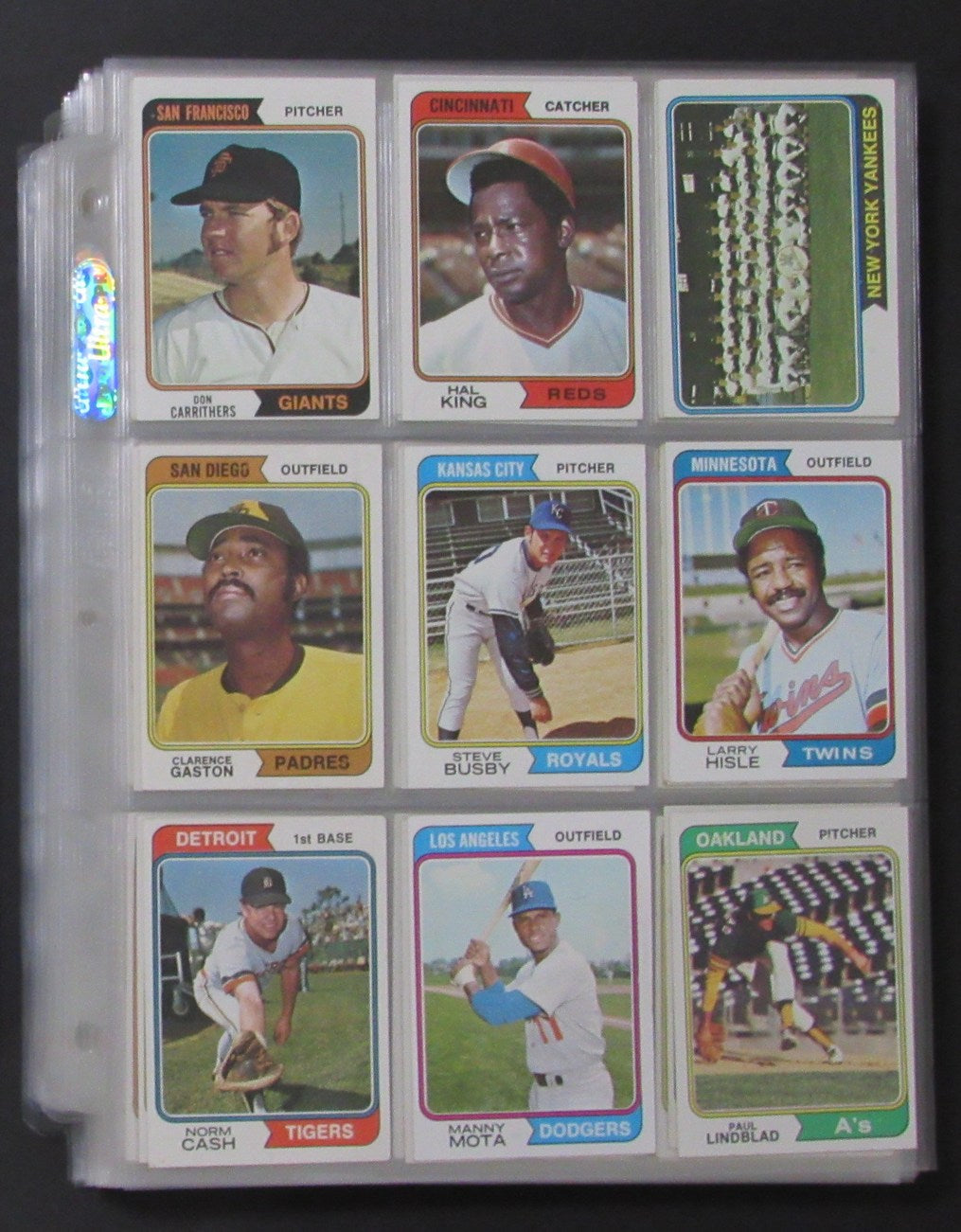 1974 Topps Baseball Complete Set 660 Cards Winfield/Parker/Griffey Sr. RC 180538
