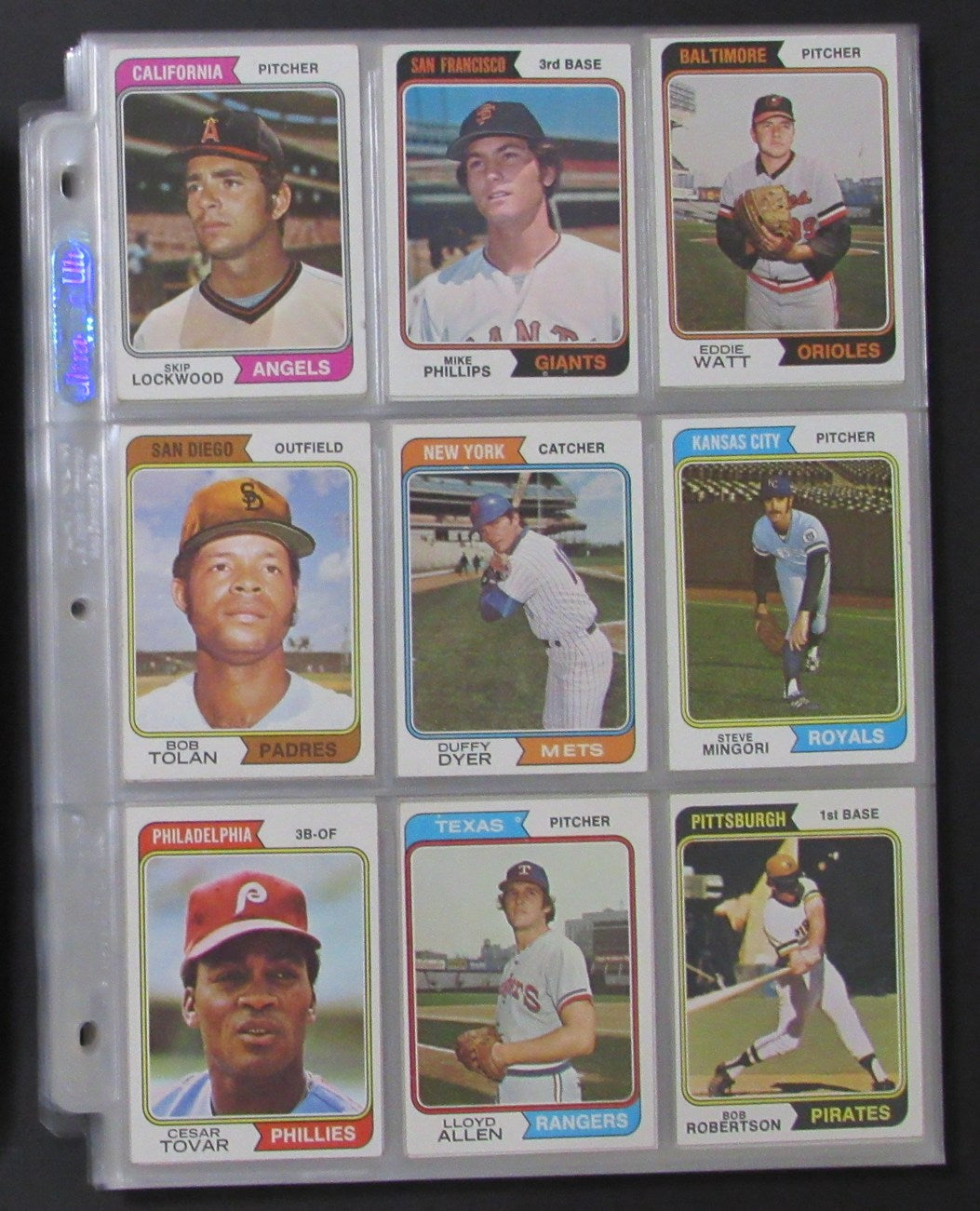 1974 Topps Baseball Complete Set 660 Cards Winfield/Parker/Griffey Sr. RC 180538