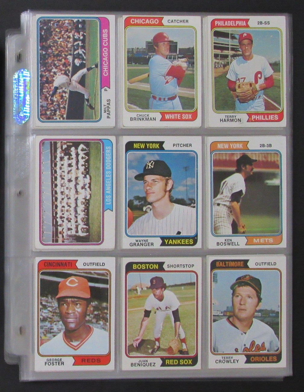 1974 Topps Baseball Complete Set 660 Cards Winfield/Parker/Griffey Sr. RC 180538
