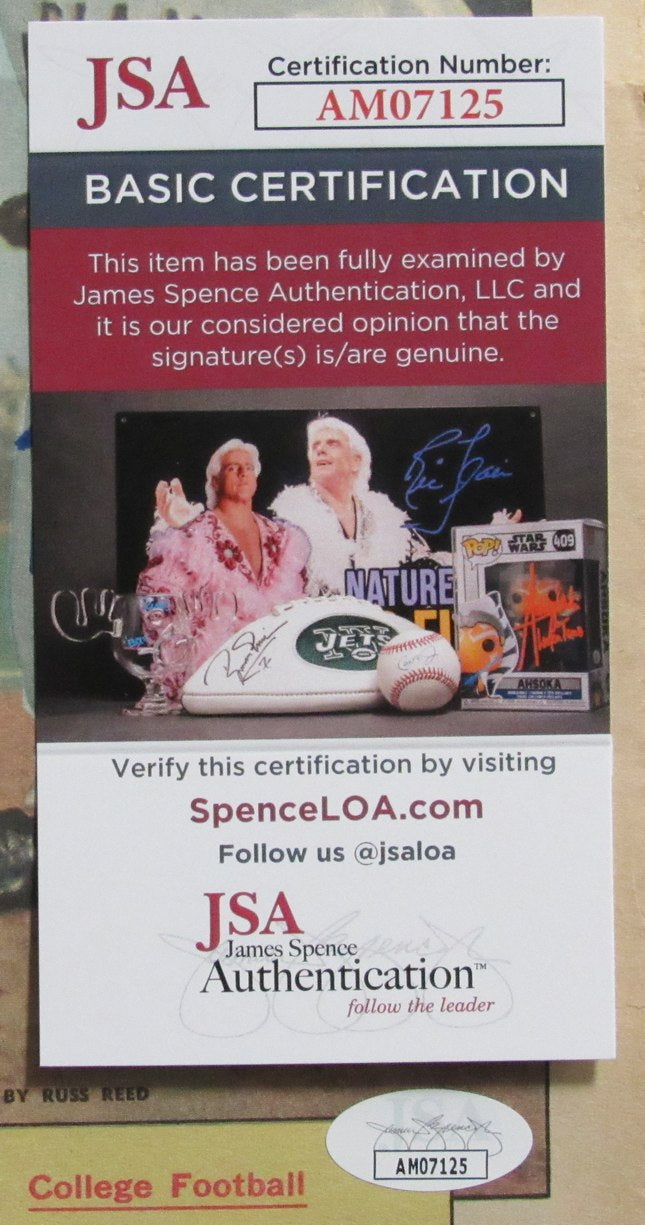 Gaylord Perry HOF Autographed 1970 Sporting News Cover Giants JSA 182579