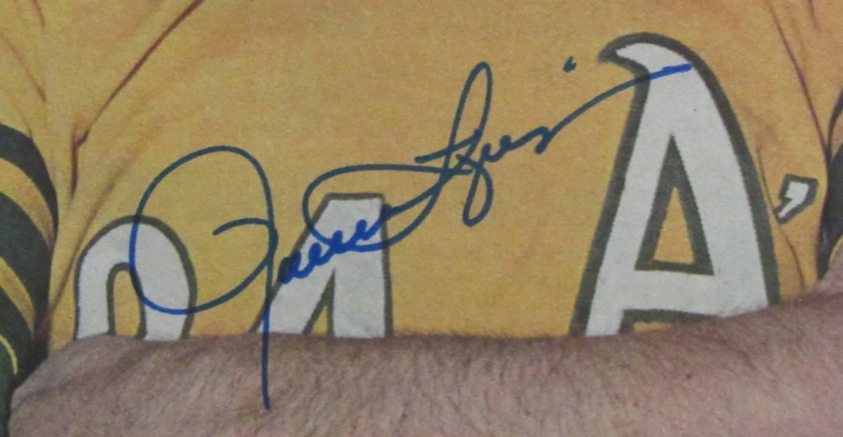 Rollie Fingers HOF Autographed 1961 Sporting News Full Newspaper A's JSA 182575