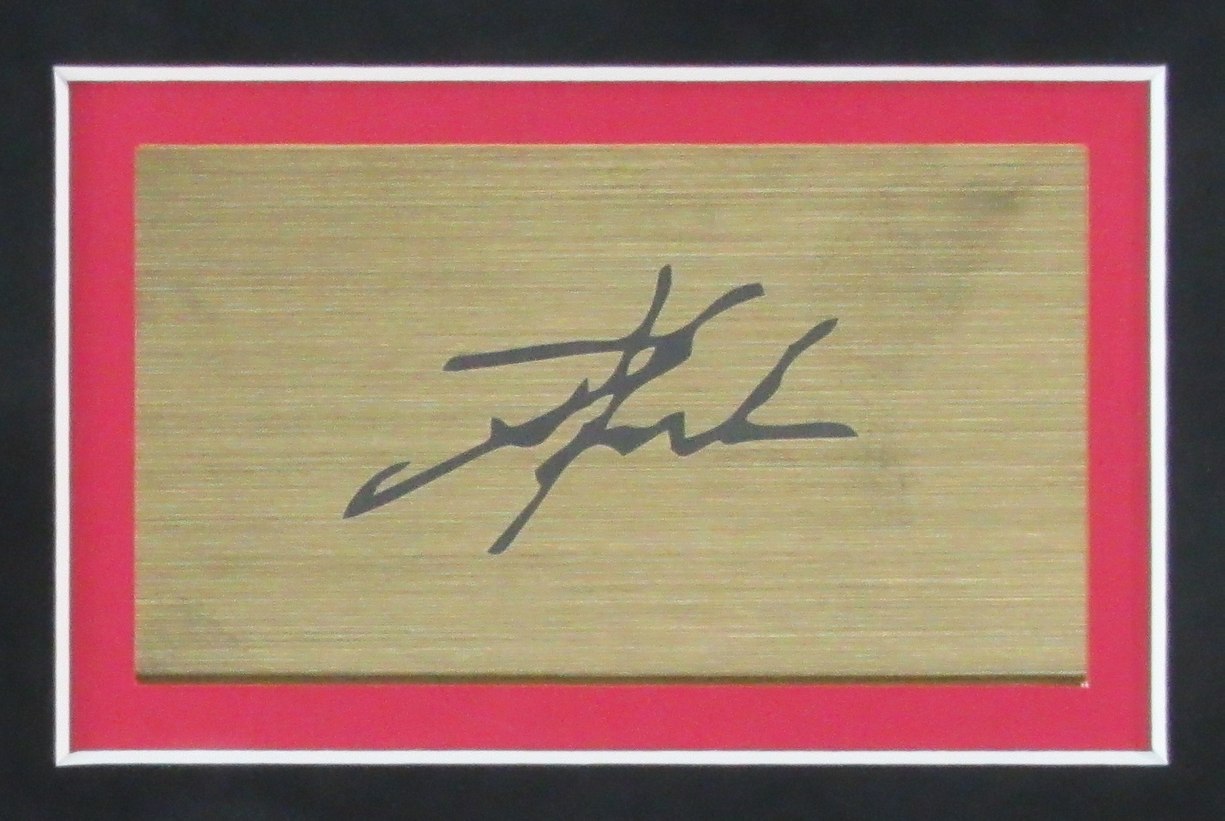 Travis Kelce Kansas City Chiefs Collage w/Laser Engraved Autograph Framed 188523