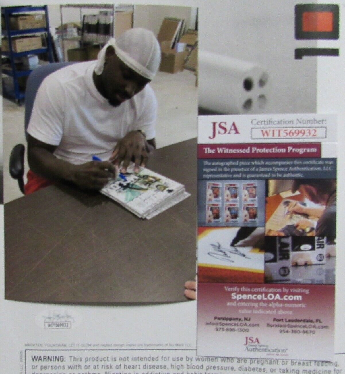 LeSean McCoy Eagles Signed/Auto 2014 Sports Illustrated NO LABEL JSA 159826