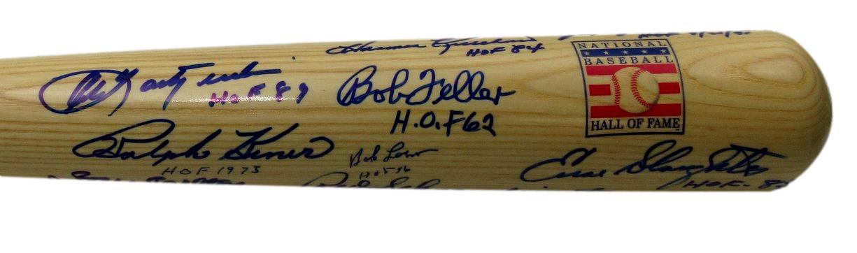 Hall of Famers HOF Full Size Baseball Bat Multi-signed 14 Players PSA/DNA 190218