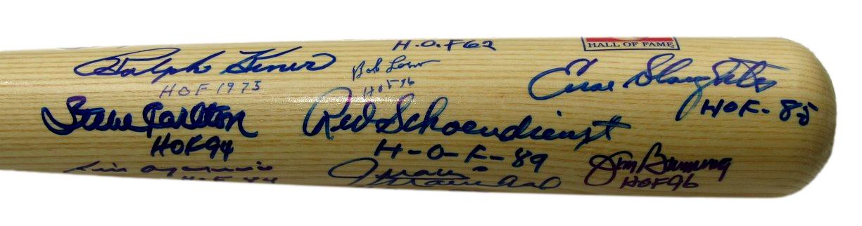 Hall of Famers HOF Full Size Baseball Bat Multi-signed 14 Players PSA/DNA 190218