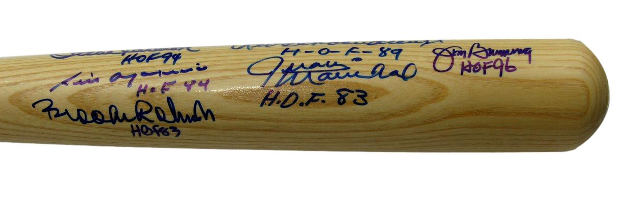 Hall of Famers HOF Full Size Baseball Bat Multi-signed 14 Players PSA/DNA 190218