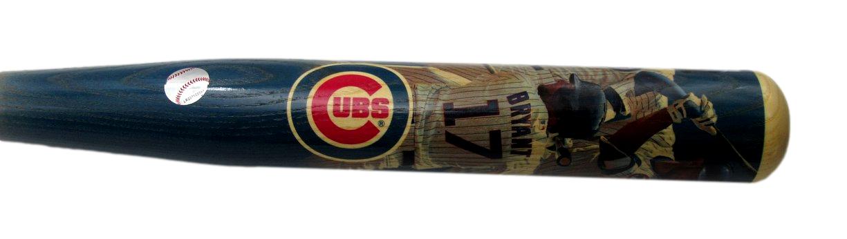 Kris Bryant Signed MLB Debut 4-17-15 Chicago Cubs Baseball Bat MLB Holo 190123