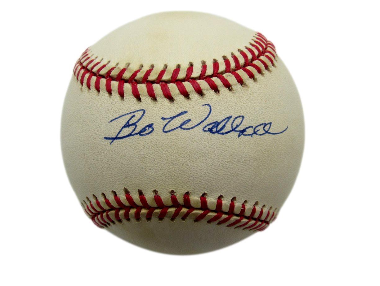 Bo Wallace Signed ONL Baseball Negro League Newark Eagles PSA/DNA 177350