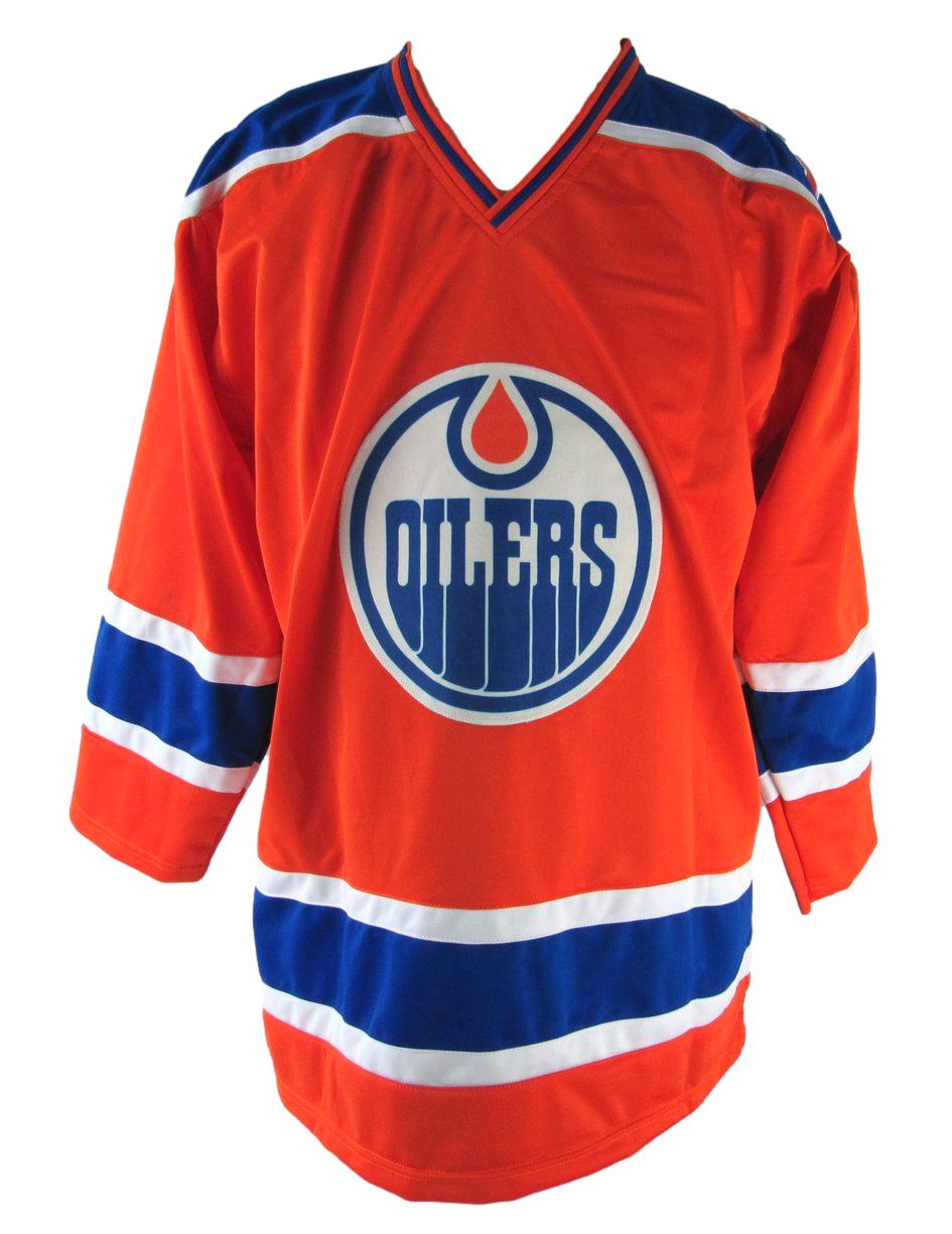 Grant Fuhr HOF Signed/Autographed Oilers Red Custom Hockey Jersey JSA 161104