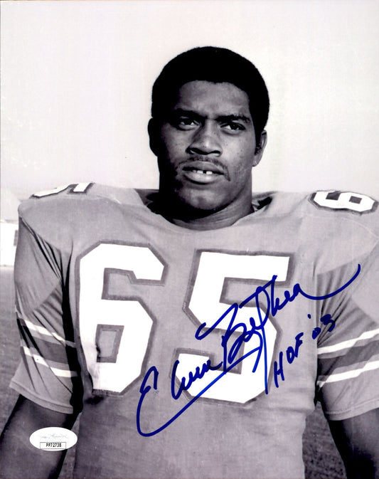 Elvin Bethea HOF Houston Oilers Signed/Inscribed 8x10 Photo JSA 161098