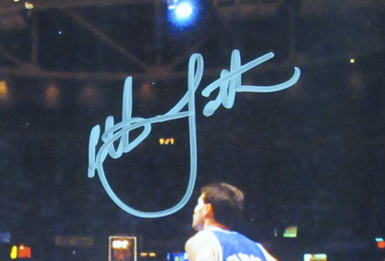 Christian Laettner Signed/Auto 16x20 Photo "The Shot" Duke Framed JSA 190836