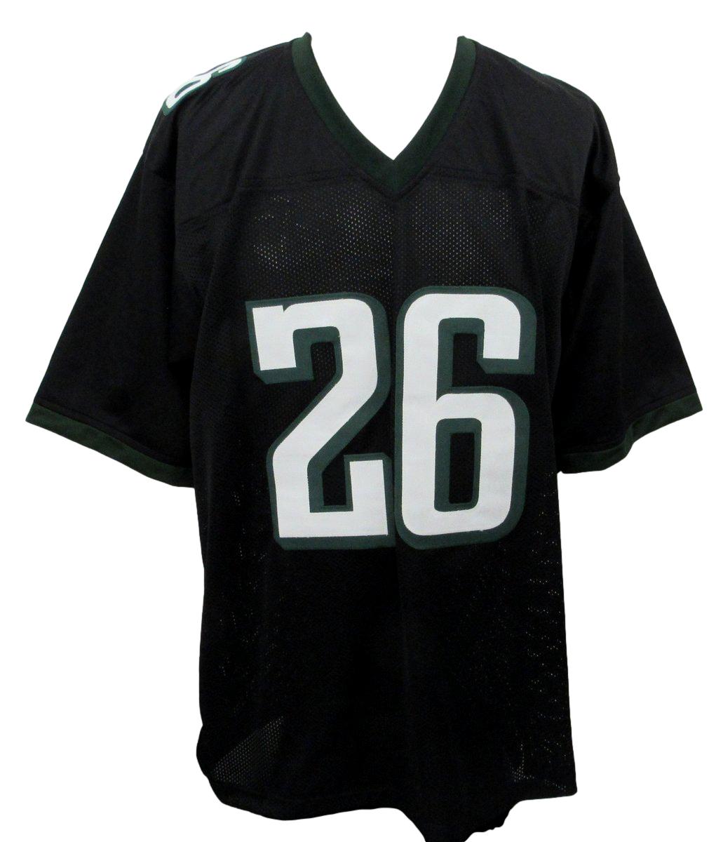Saquon Barkley Signed/Auto Eagles Black Custom Football Jersey Beckett 190943