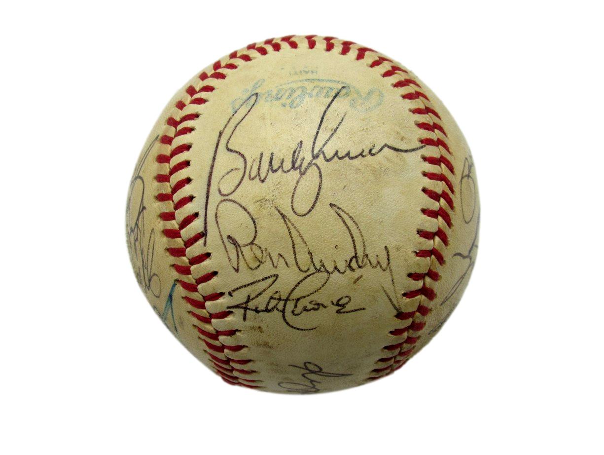 1980 Yankees OAL Team Signed Baseball (16) Reggie Jackson Gossage HOFers 192210