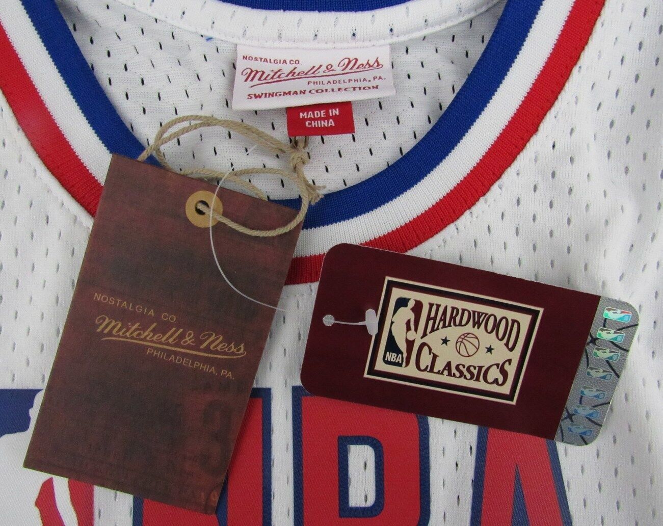 Larry Bird Autographed White NBA All-Star Mitchell & Ness Jersey PSA/DNA 179390