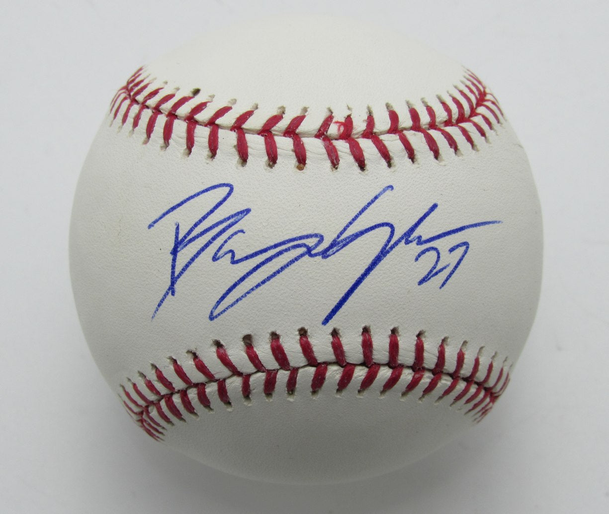 Bryan Shaw Autographed OML Baseball Cleveland Indians 180041