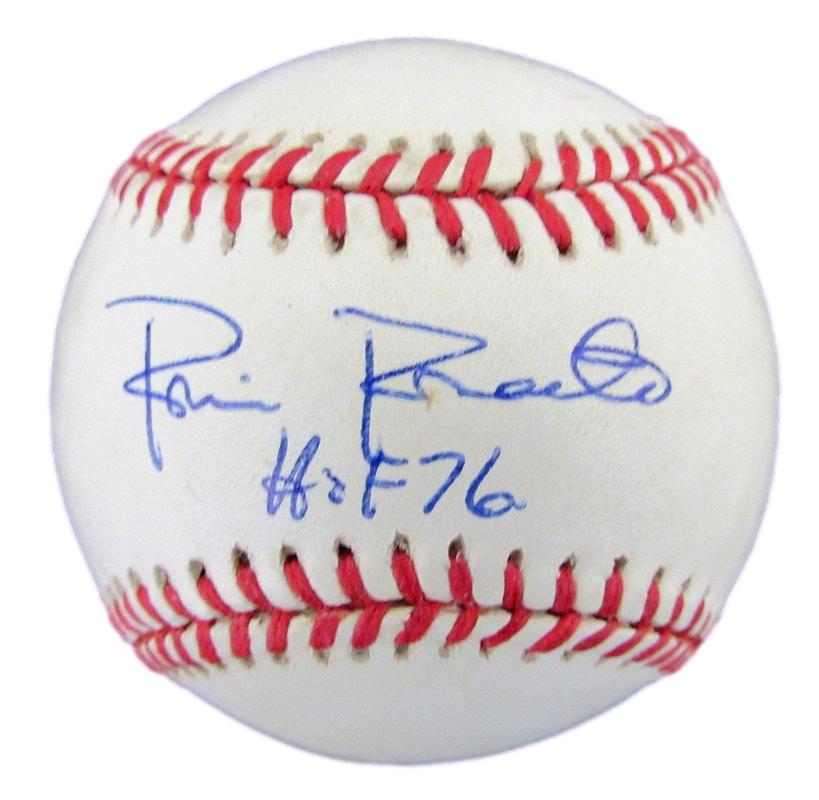 Robin Roberts HOF Autographed/Inscr Rawlings ONL Baseball Phillies JSA 183209